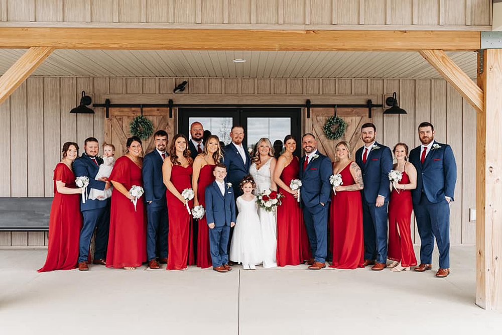 A Perfect Spring Wedding at Little Creek Barn; Little Creek Barn; Modern Farmhouse Wedding Venue in Northwest Ohio