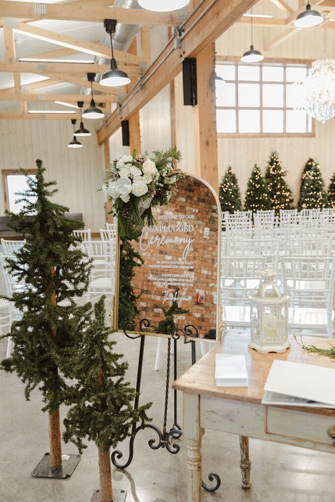 The Benefits of Choosing a Winter Wedding in Northwest Ohio; Little Creek Barn; northern ohio modern farmhouse wedding venue