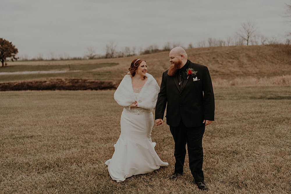 The Benefits of Choosing a Winter Wedding in Northwest Ohio; Little Creek Barn; northern ohio modern farmhouse wedding venue