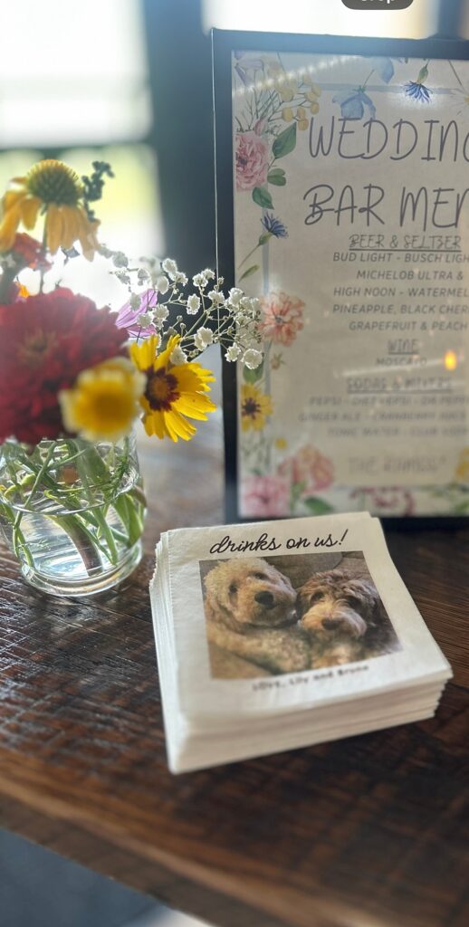 How to Include Your Pets in Your Wedding Day; Little Creek Barn; Modern Farmhouse Wedding Venue in Northwest Ohio