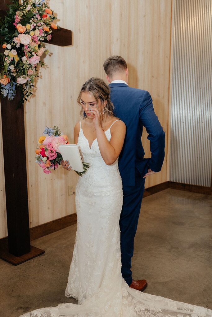 Sunday wedding; Northwest Ohio wedding venue; Little Creek Barn