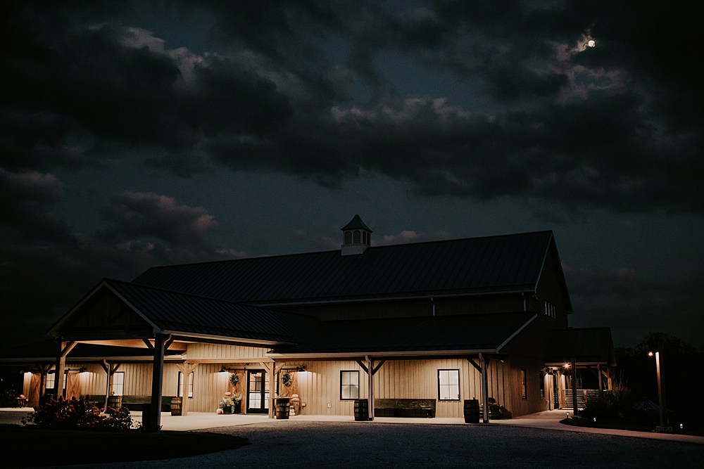 Little Creek Barn is a two-story modern farmhouse barn wedding venue in Northwest Ohio; A Fall Barn Wedding in Ohio
